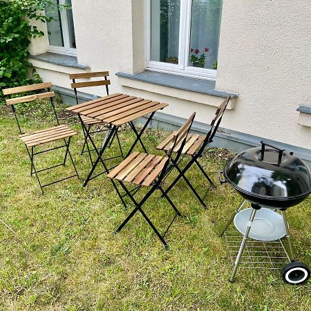 Wohlfuehl-Oase Mitten In Der Stadt - Garten, Grill, Netflix Und Drucker Λειψία Εξωτερικό φωτογραφία